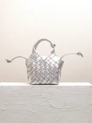 MISU MINI Silver Crossbody bag