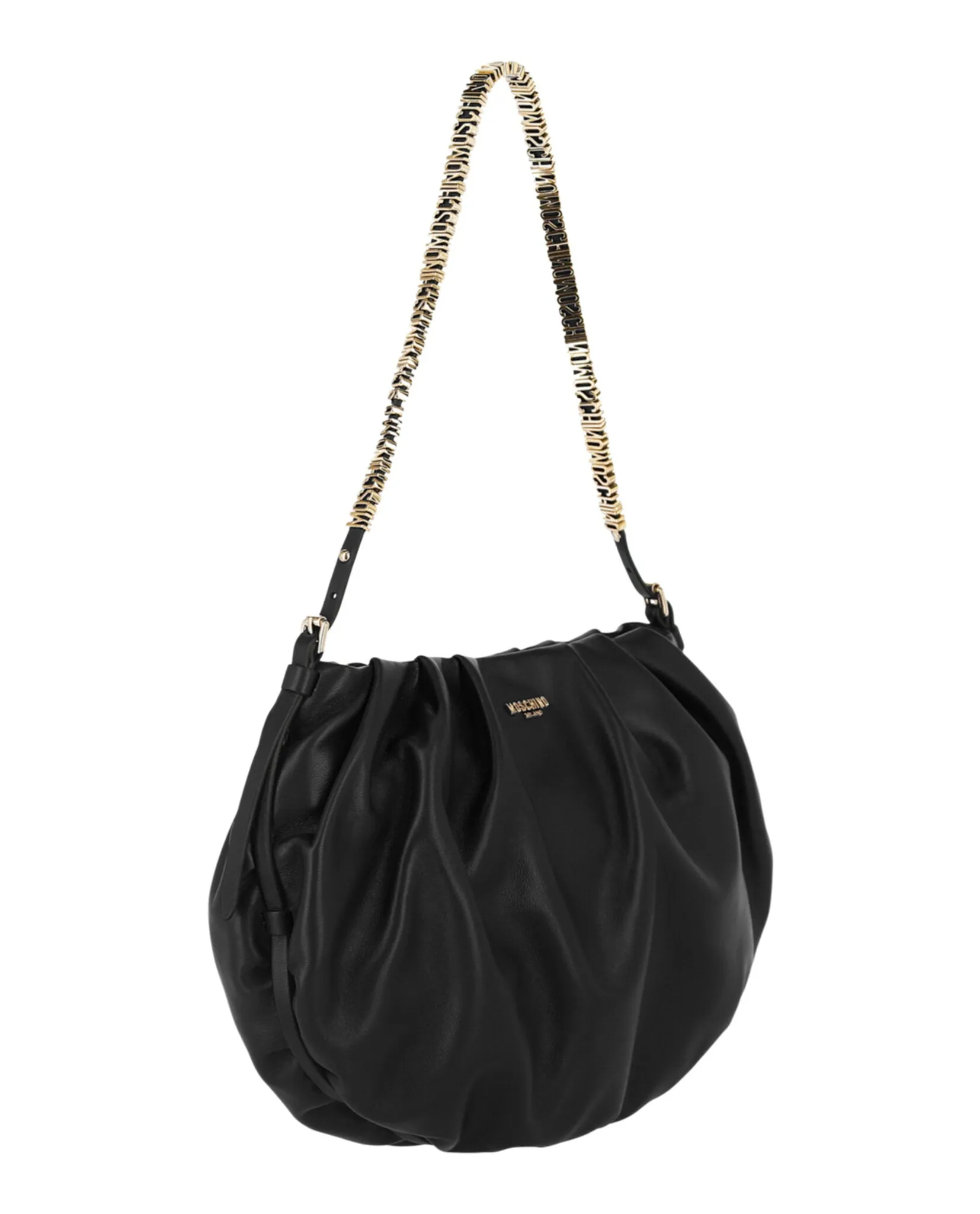 Moschino Mini Lettering Laminated Shoulder Bag Womens 7553-8002-1555
