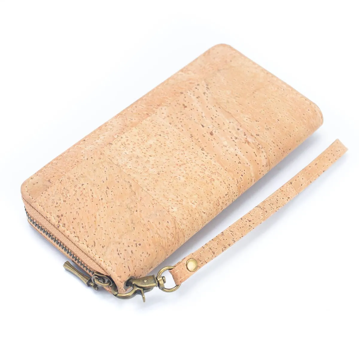 Natural cork women's classic vegan wallet Bag-324-F
