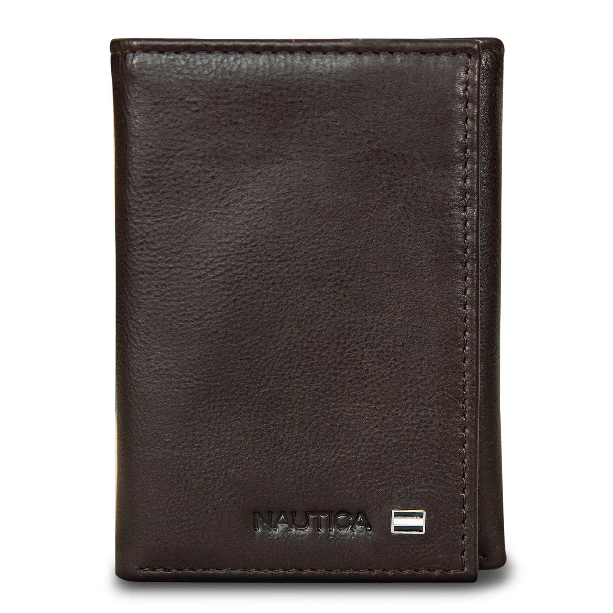 Nautica Mens Flag Trifold Wallet