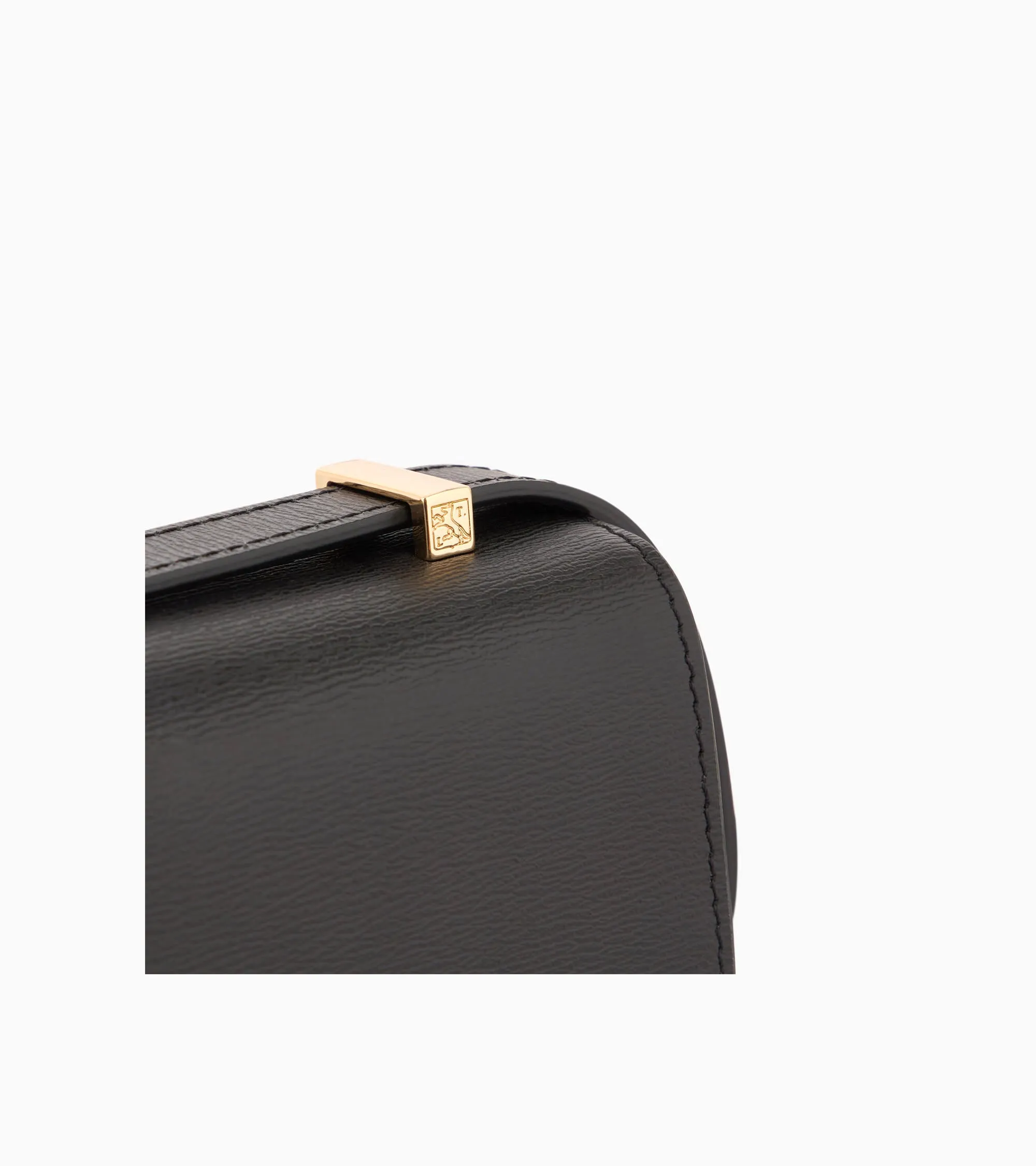 Naya mini shoulder bag in cork effect leather