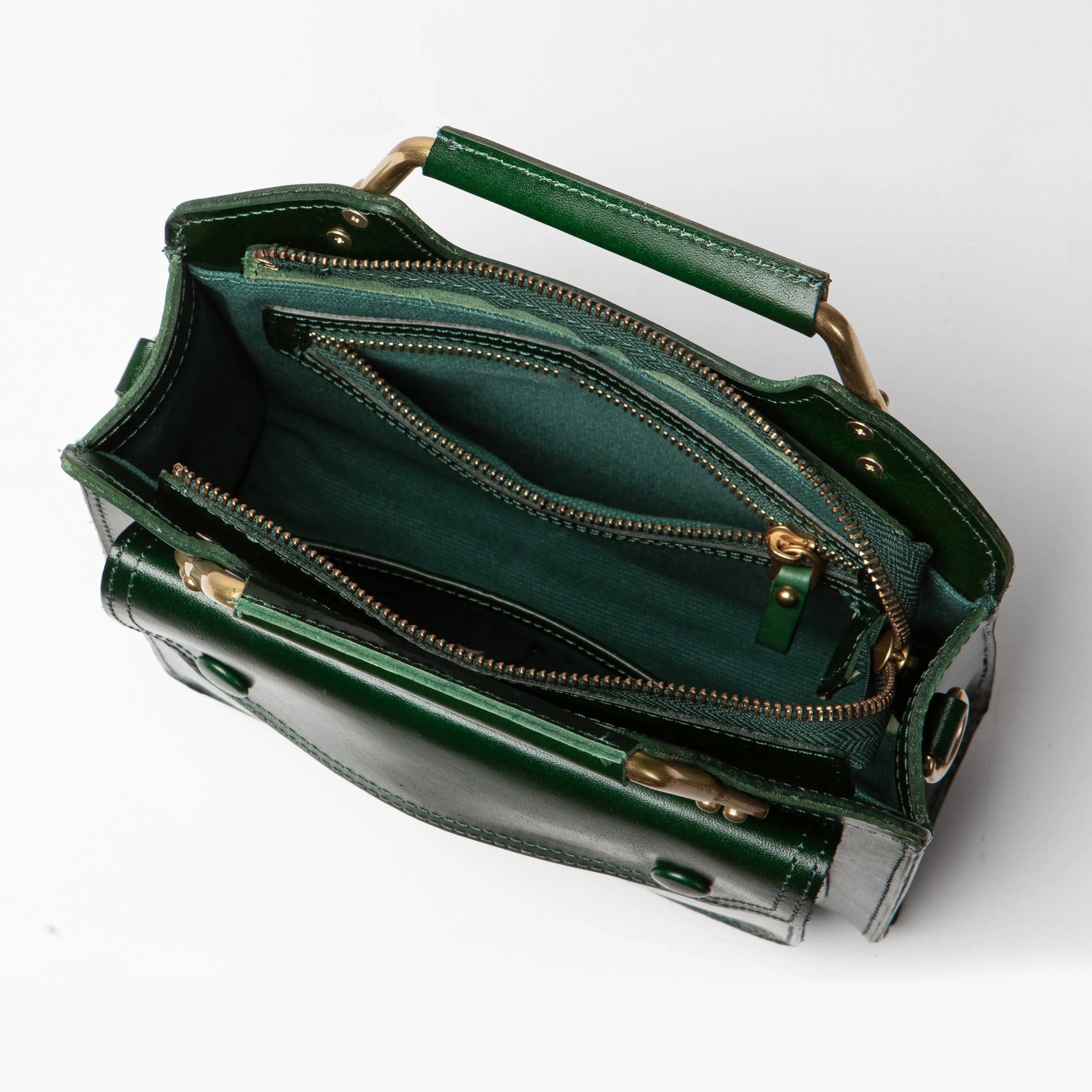 Neo Retro Mini Crossbody - Hunter Green