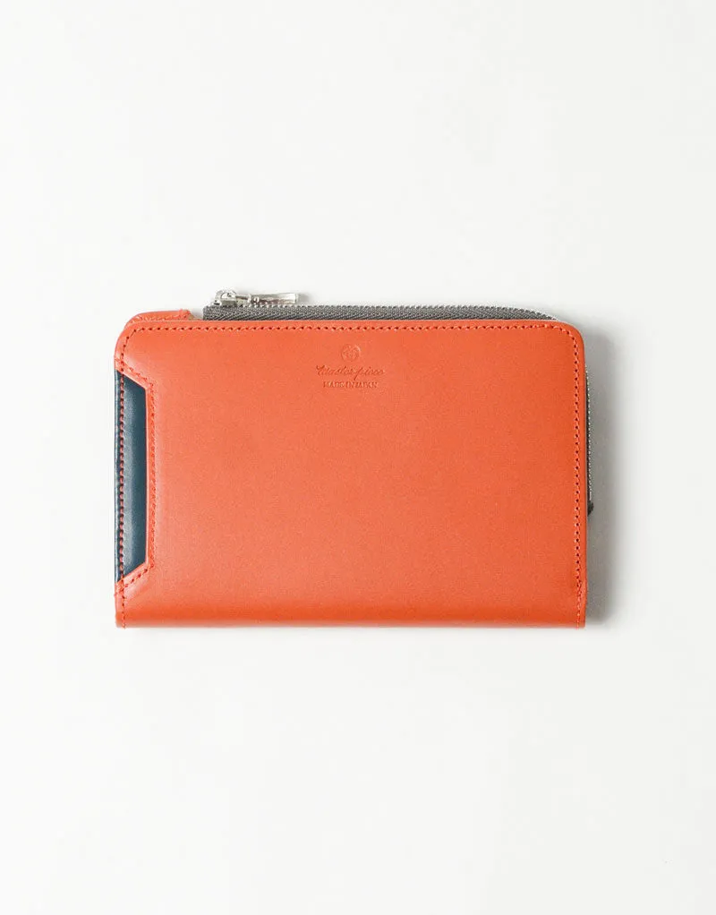 Notch Middle Zip Wallet No.223051