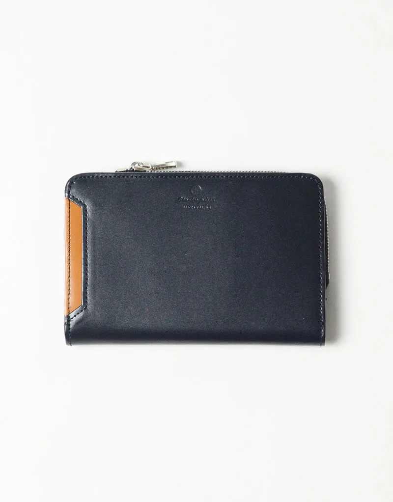 Notch Middle Zip Wallet No.223051