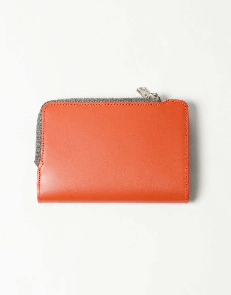 Notch Middle Zip Wallet No.223051