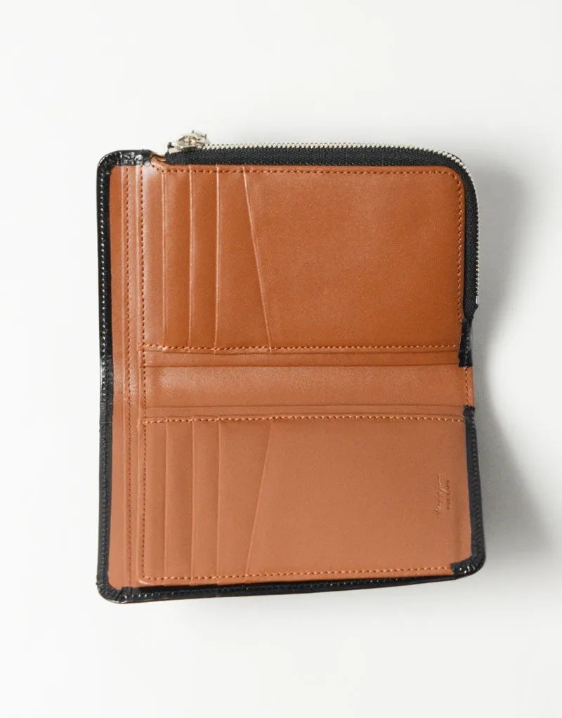 Notch Middle Zip Wallet No.223051