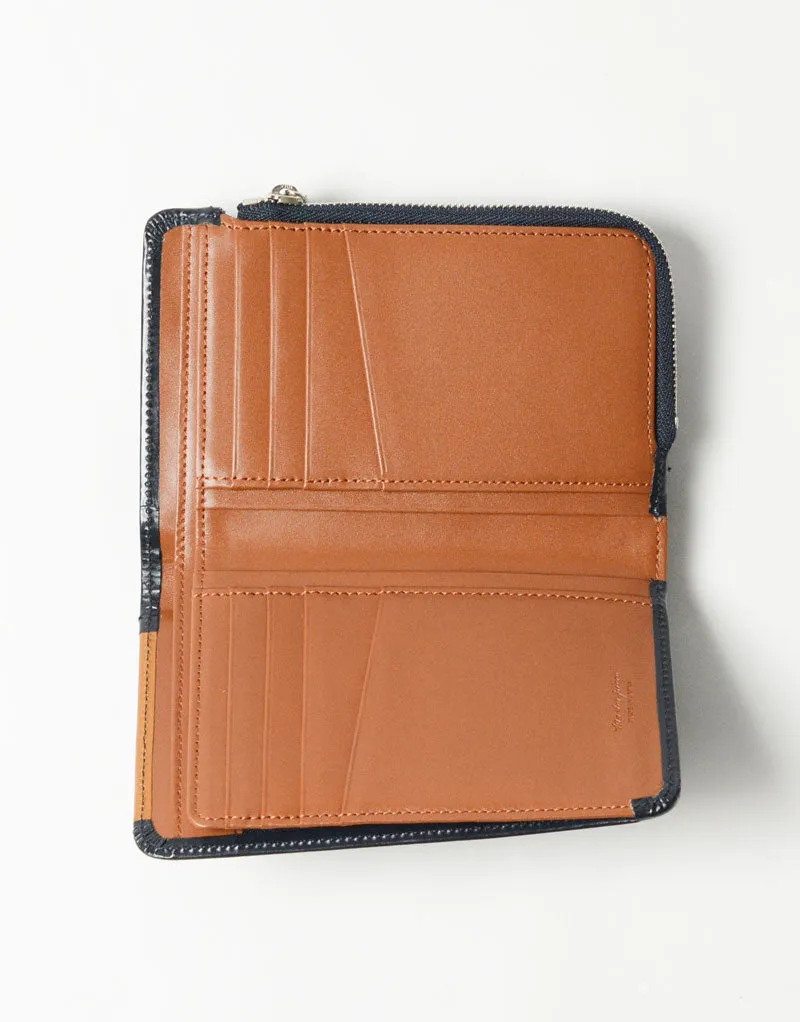 Notch Middle Zip Wallet No.223051