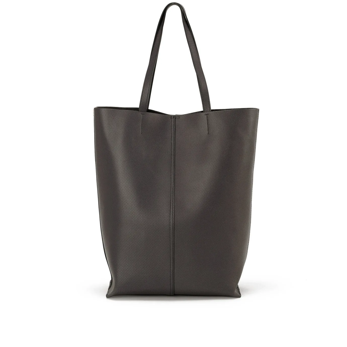 Nudist Portrait Tote - Dark Cacao
