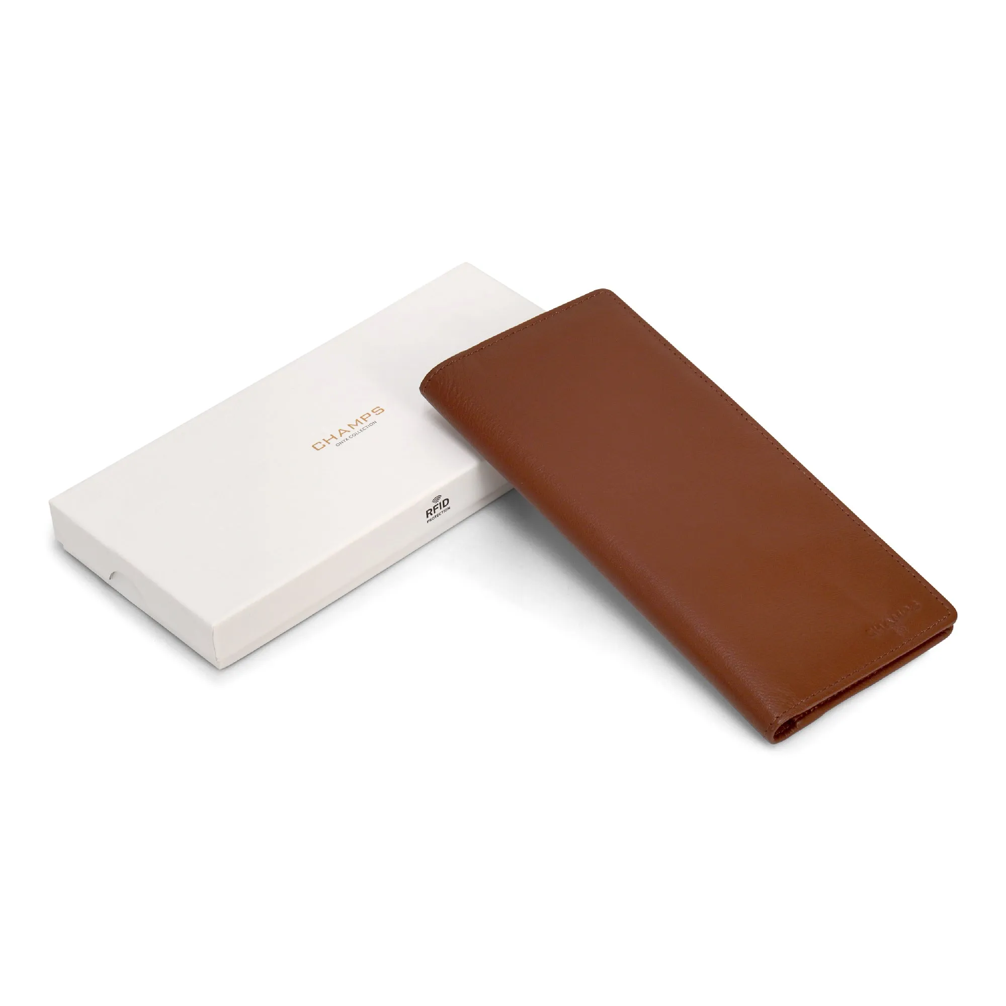 Onyx / Leather Breast Wallet