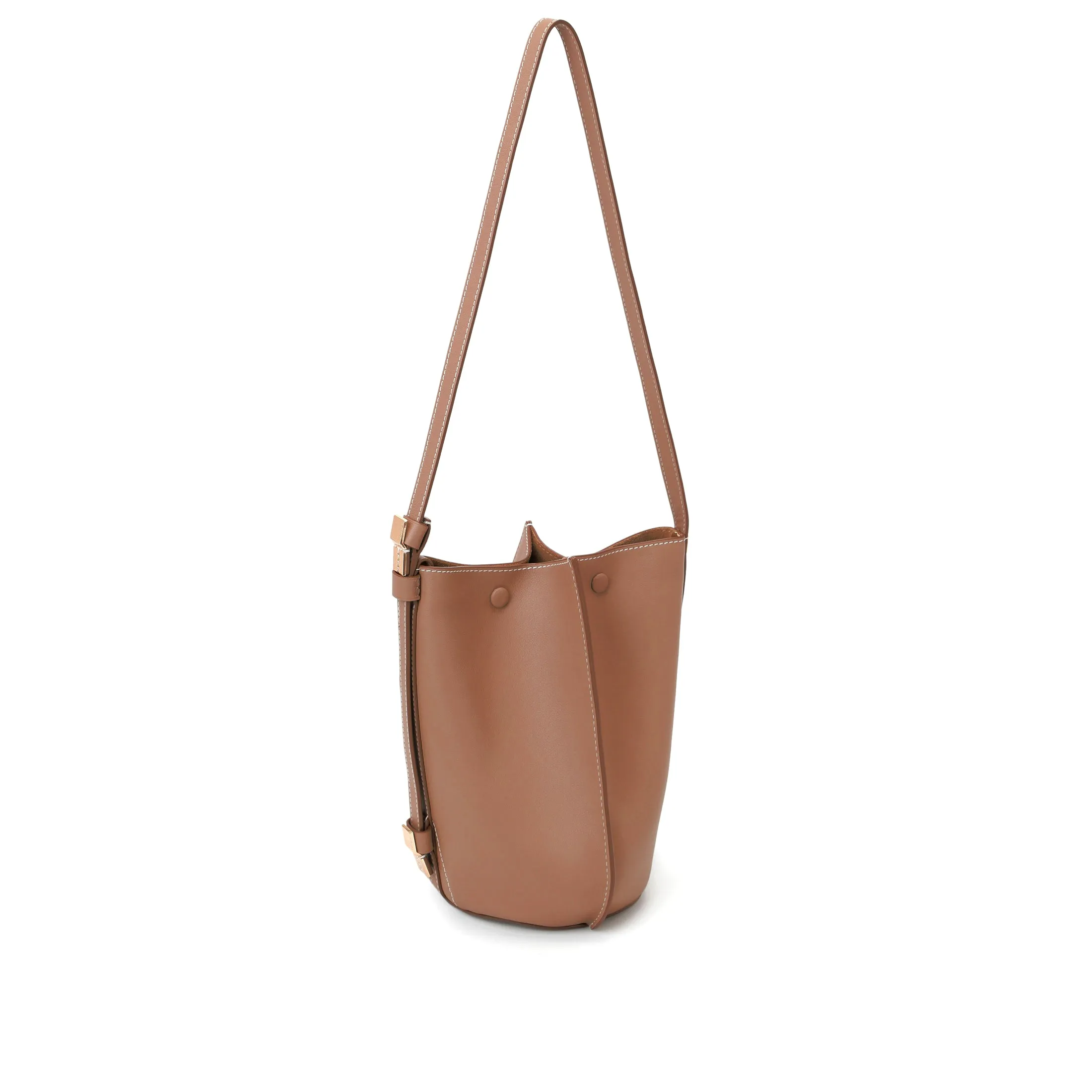Orukami Flat Hook Convertible Bucket Tote Small - Caramel