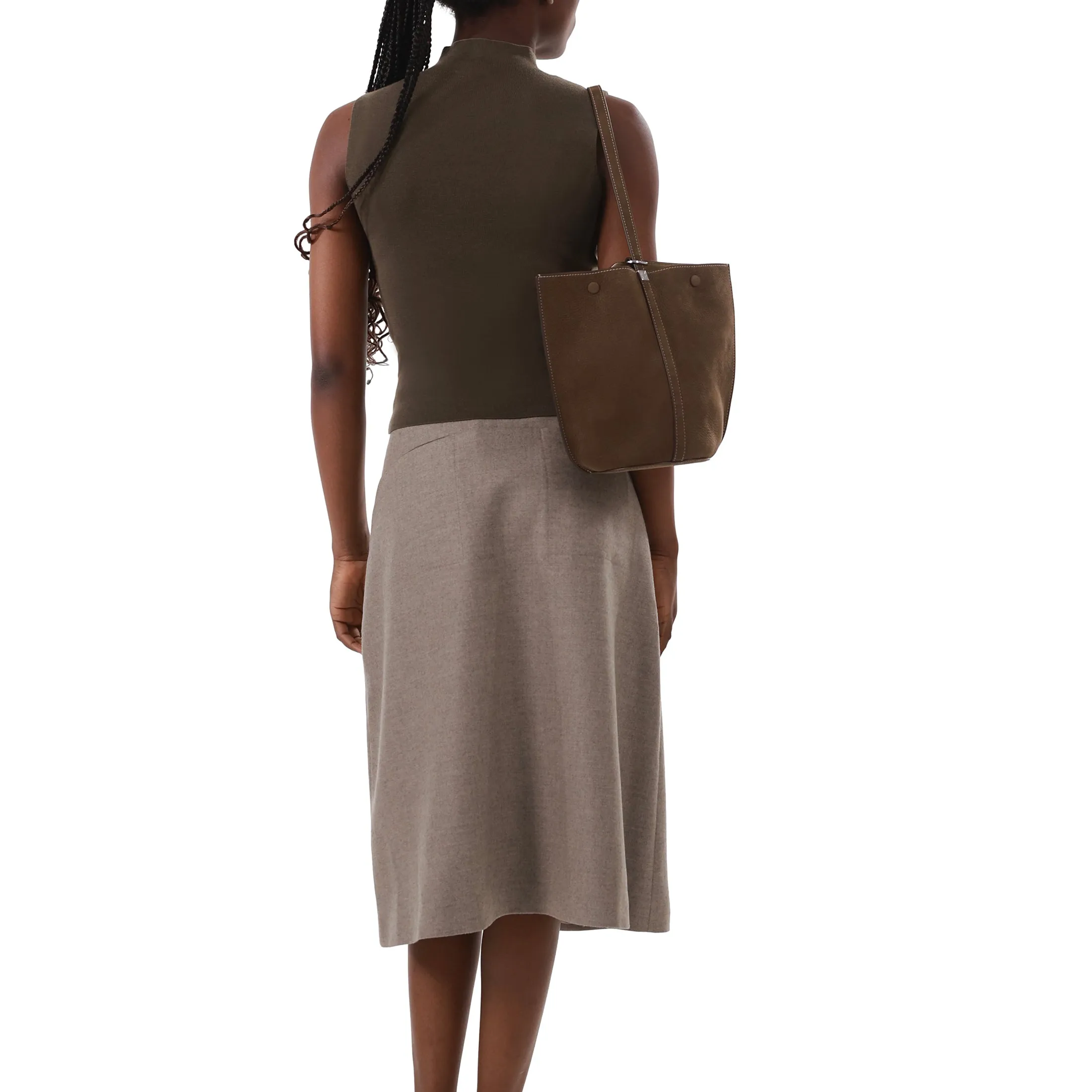 Orukami Flat Hook Convertible Bucket Tote Small - Grey