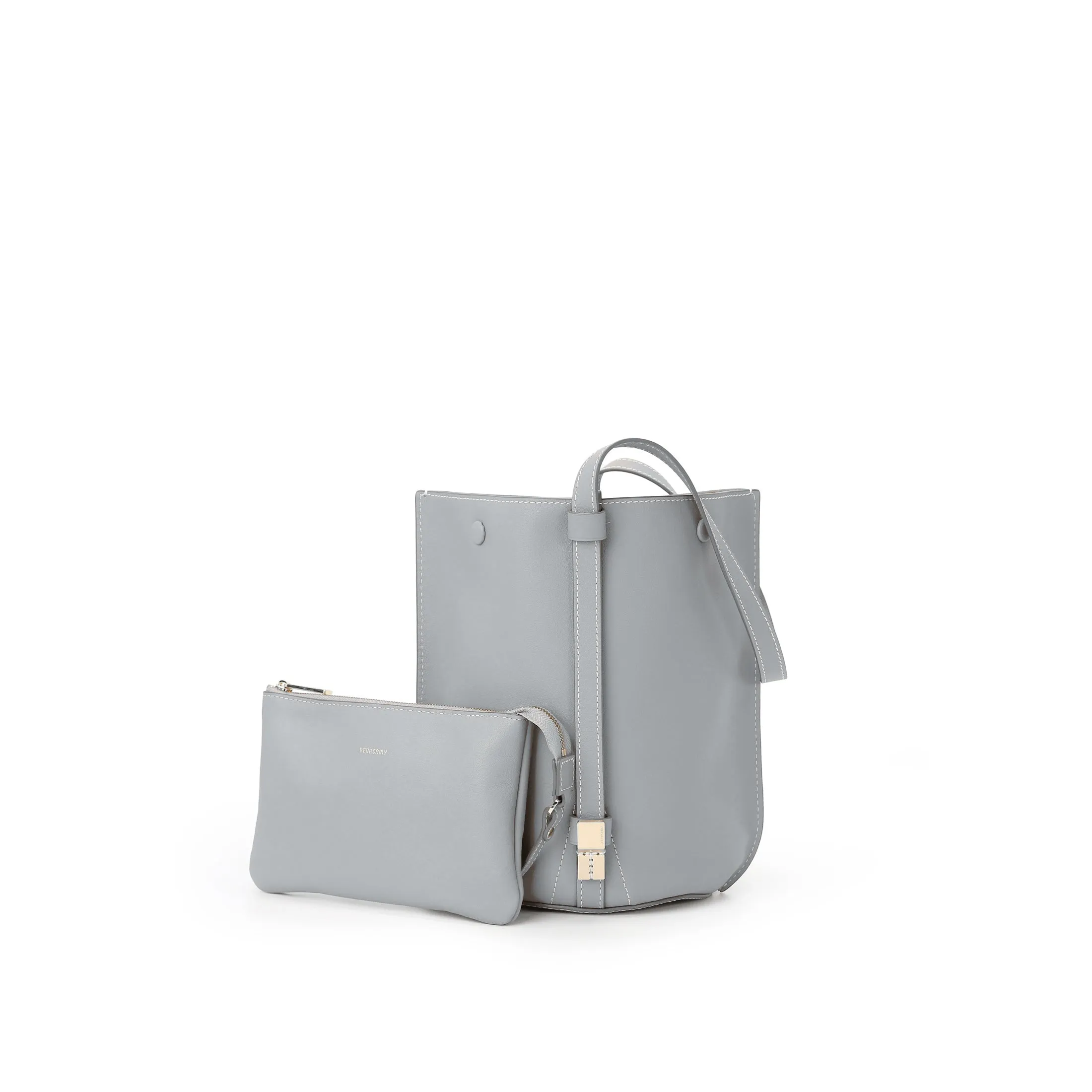 Orukami Flat Hook Convertible Bucket Tote Small - Grey