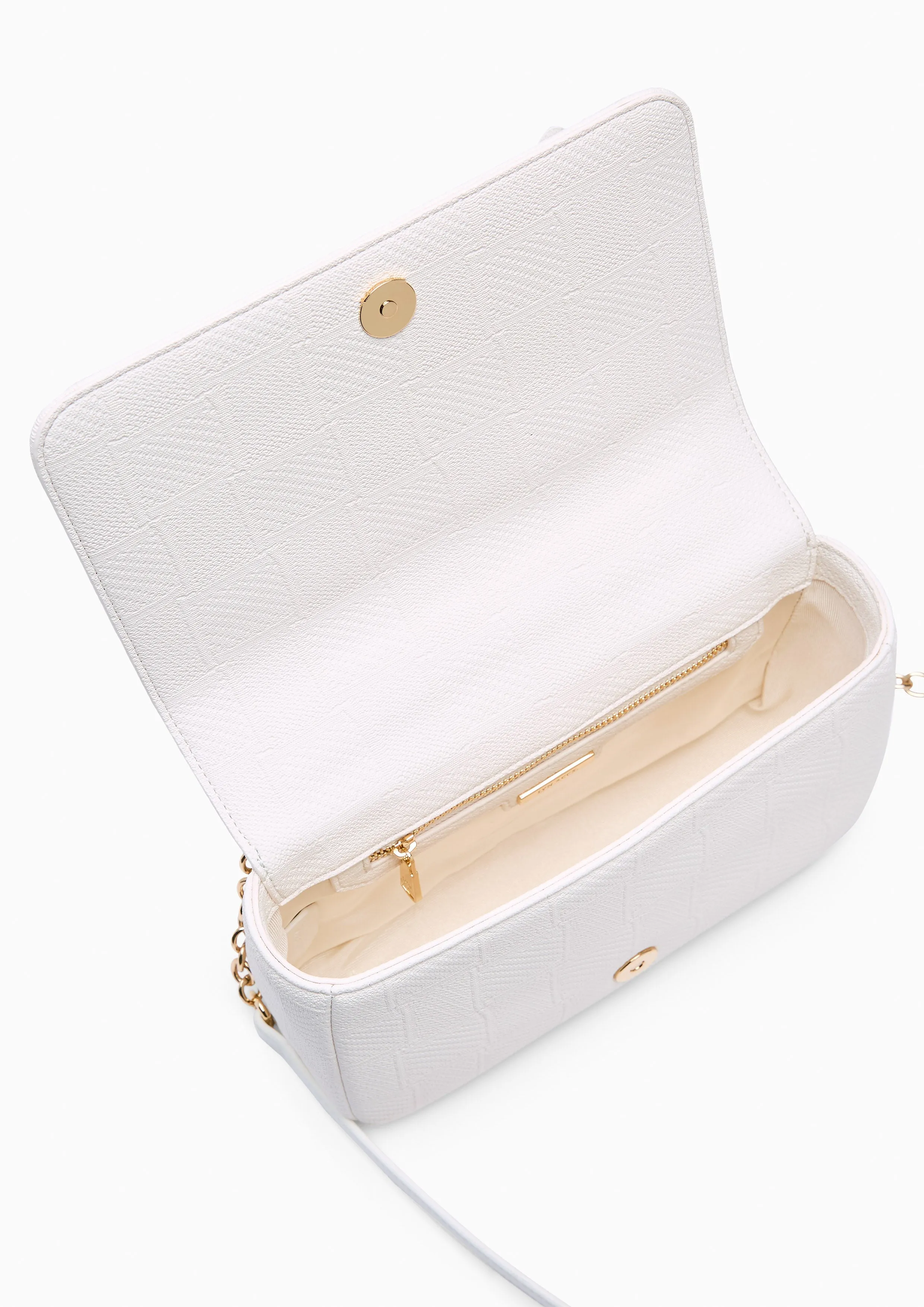 Papier S Crossbody Bag White