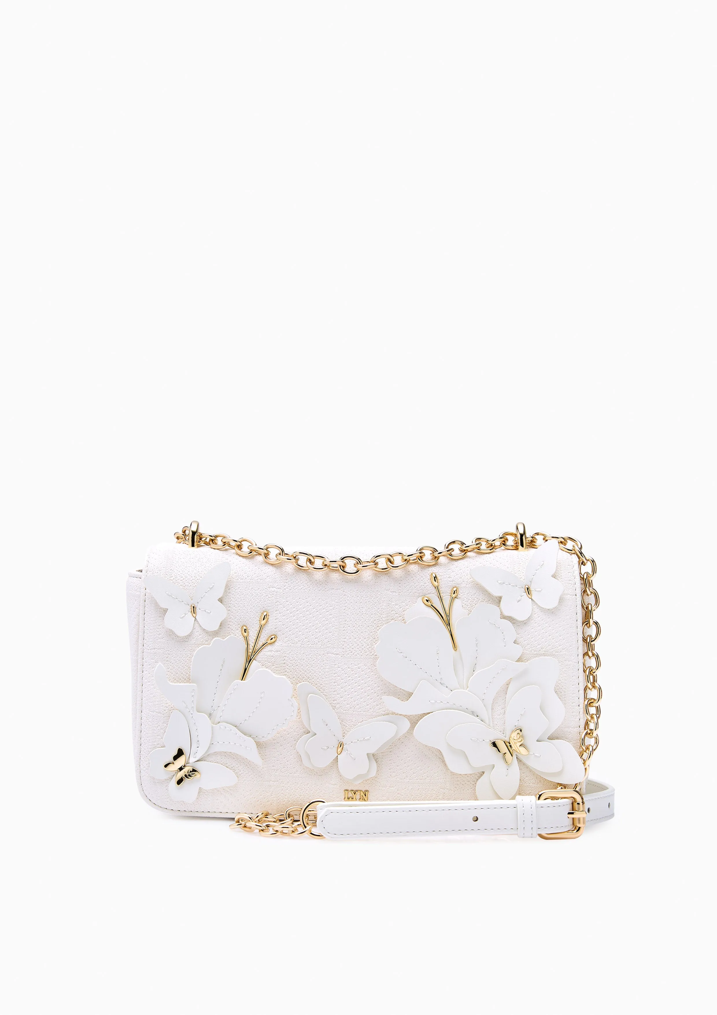 Papier S Crossbody Bag White