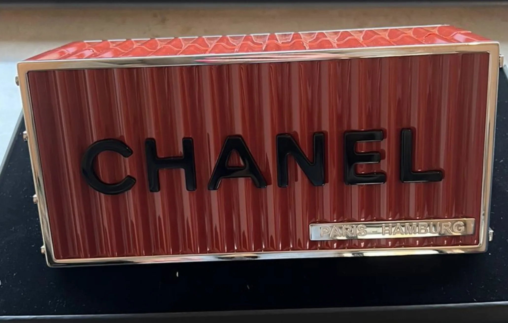 Paris Hamburg Container Minaudire Clutch Bag 2017