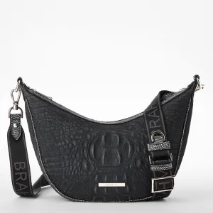 Percy Crossbody Black Brahmin Luxe Leisure