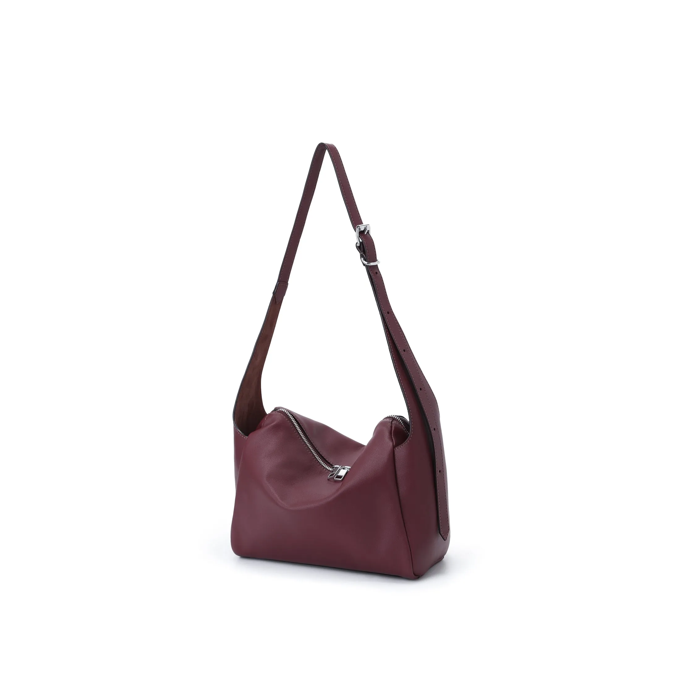 Petrichor Pockets Shoulder Bag - Berry