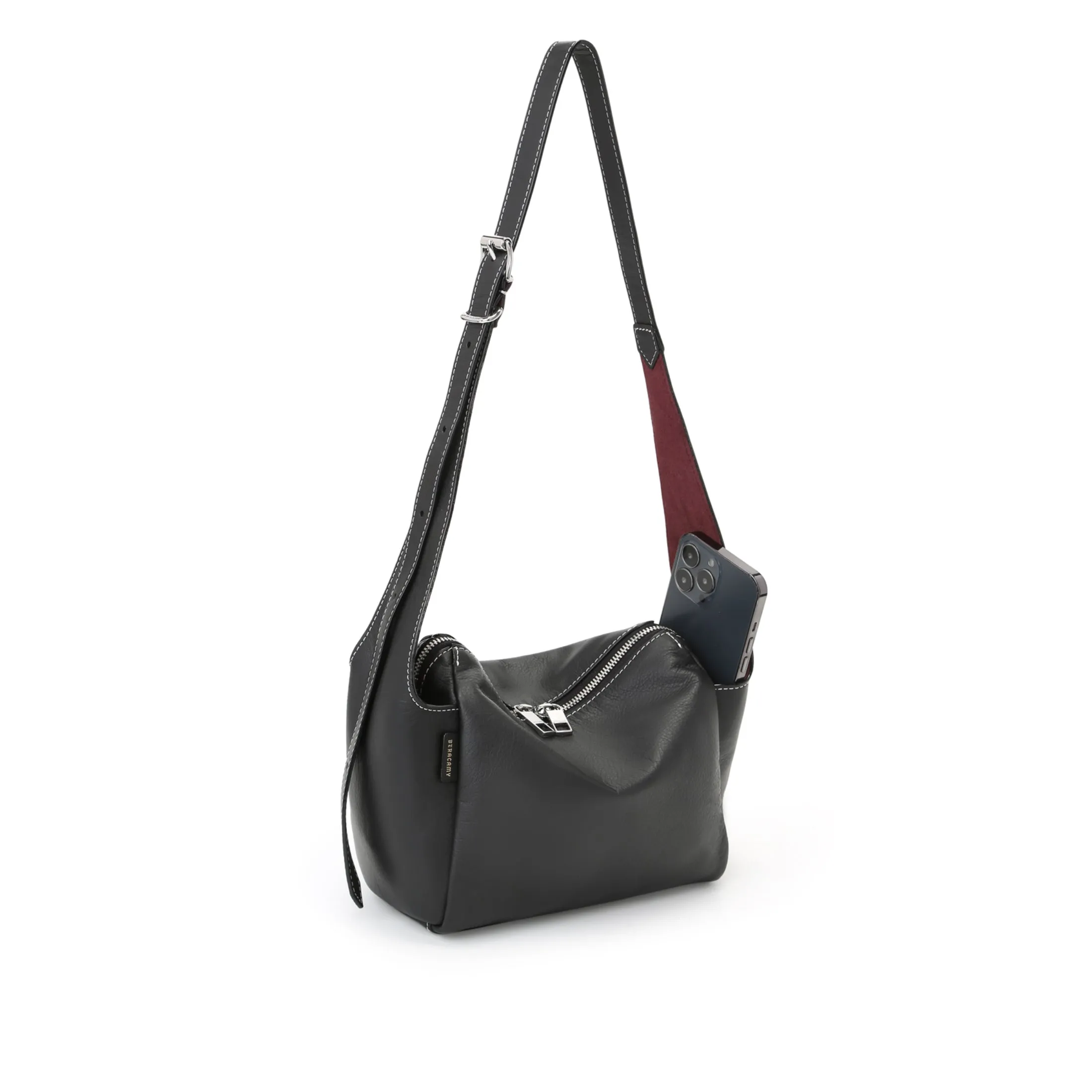 Petrichor Pockets Shoulder Bag Small - Black
