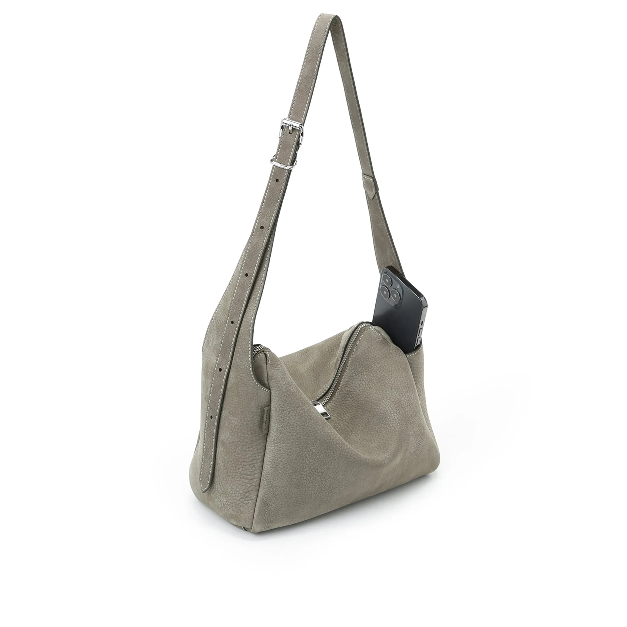 Petrichor Pockets Shoulder Bag - Soft Thyme