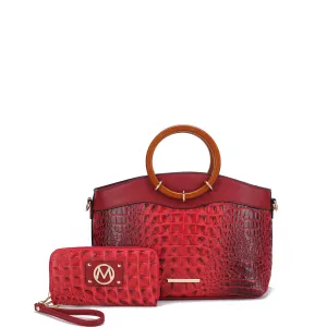 Phoebe Tote Bag and Wallet Set