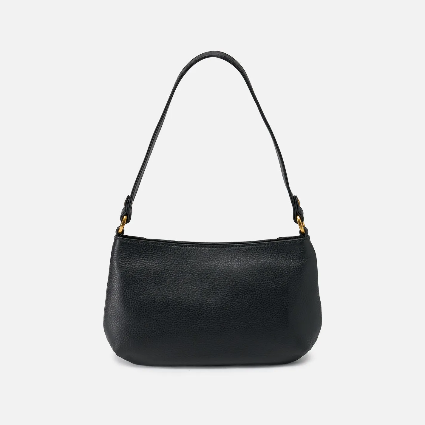 Pier Baguette In Pebbled Leather - Black