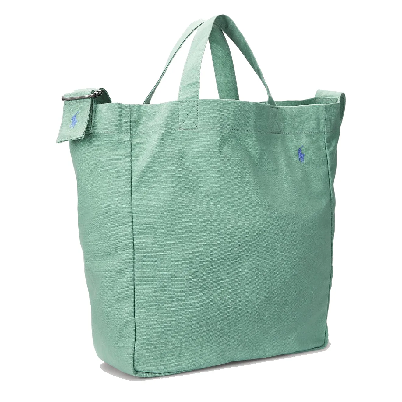 Polo Ralph Lauren Canvas Shopper Tote Faded Mint