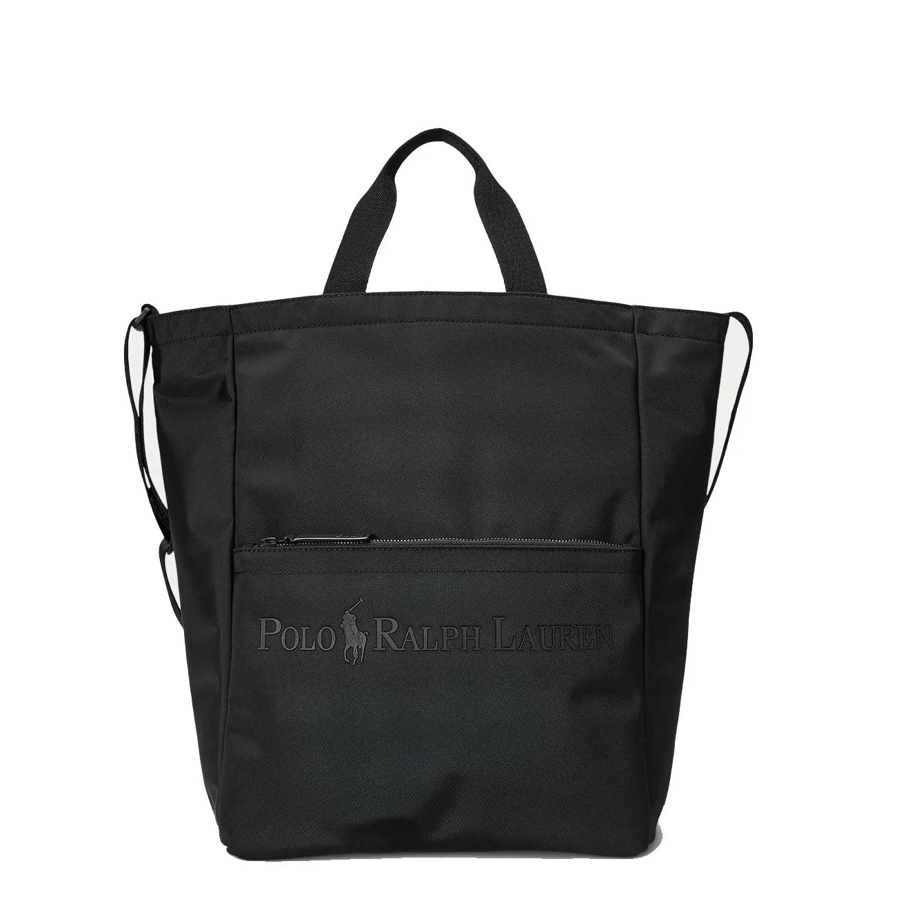 Polo Ralph Lauren Tonal Logo Tote Black