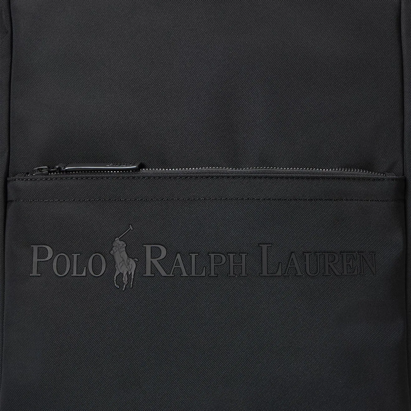 Polo Ralph Lauren Tonal Logo Tote Black