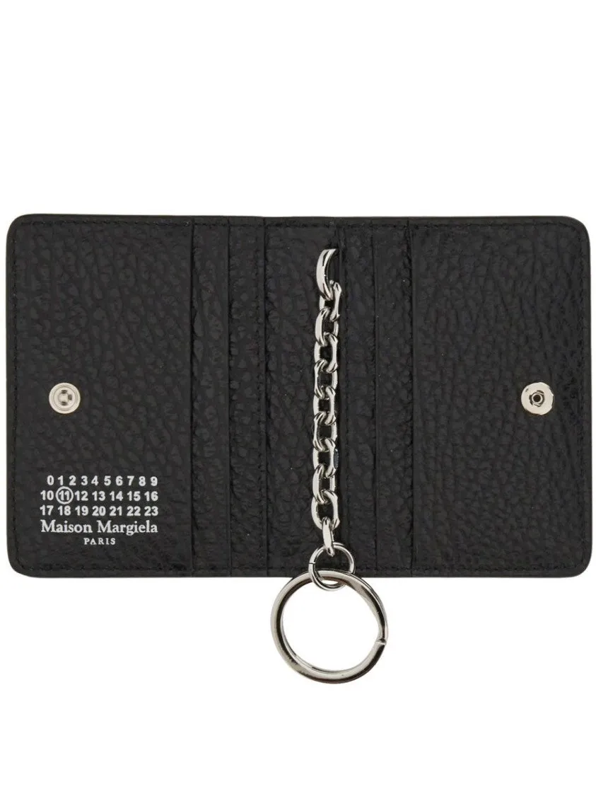 Portafoglio Bifold Con Portachiavi