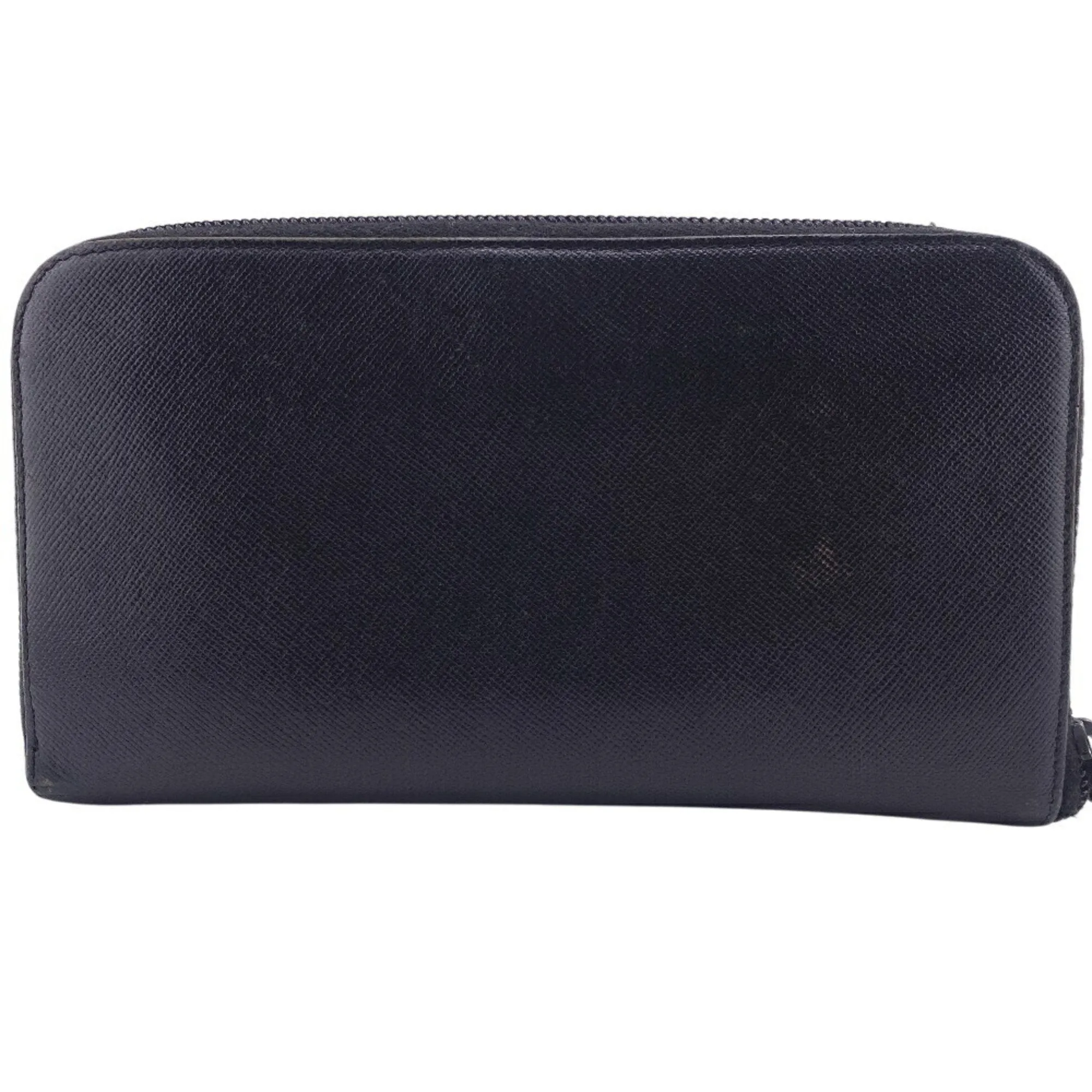 Prada Leather Long Wallet (Bi-Fold) (Pre-Owned)