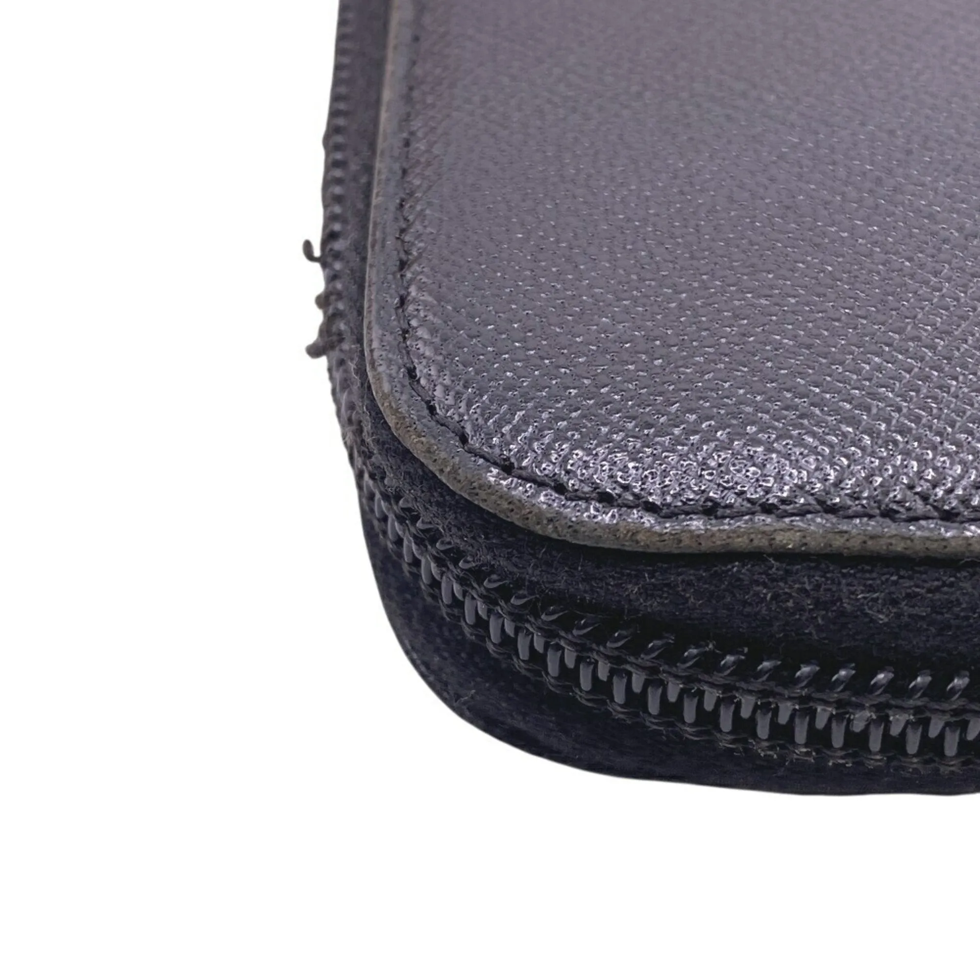Prada Leather Long Wallet (Bi-Fold) (Pre-Owned)