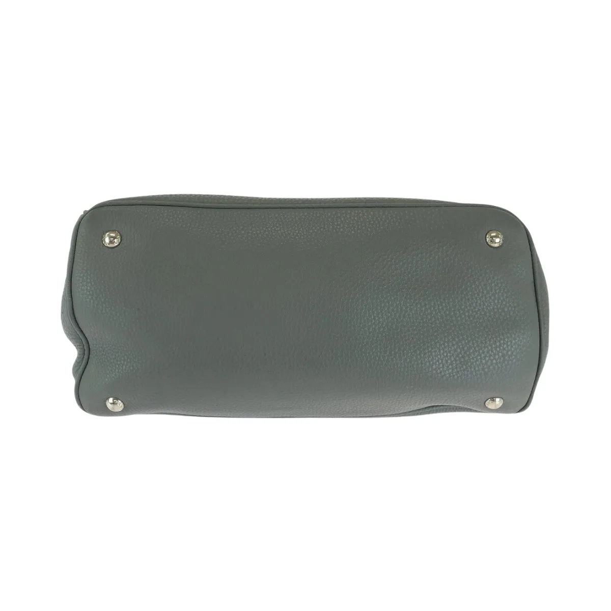 PRADA Shoulder Bag BN2579 leather gray Vitterodino logo