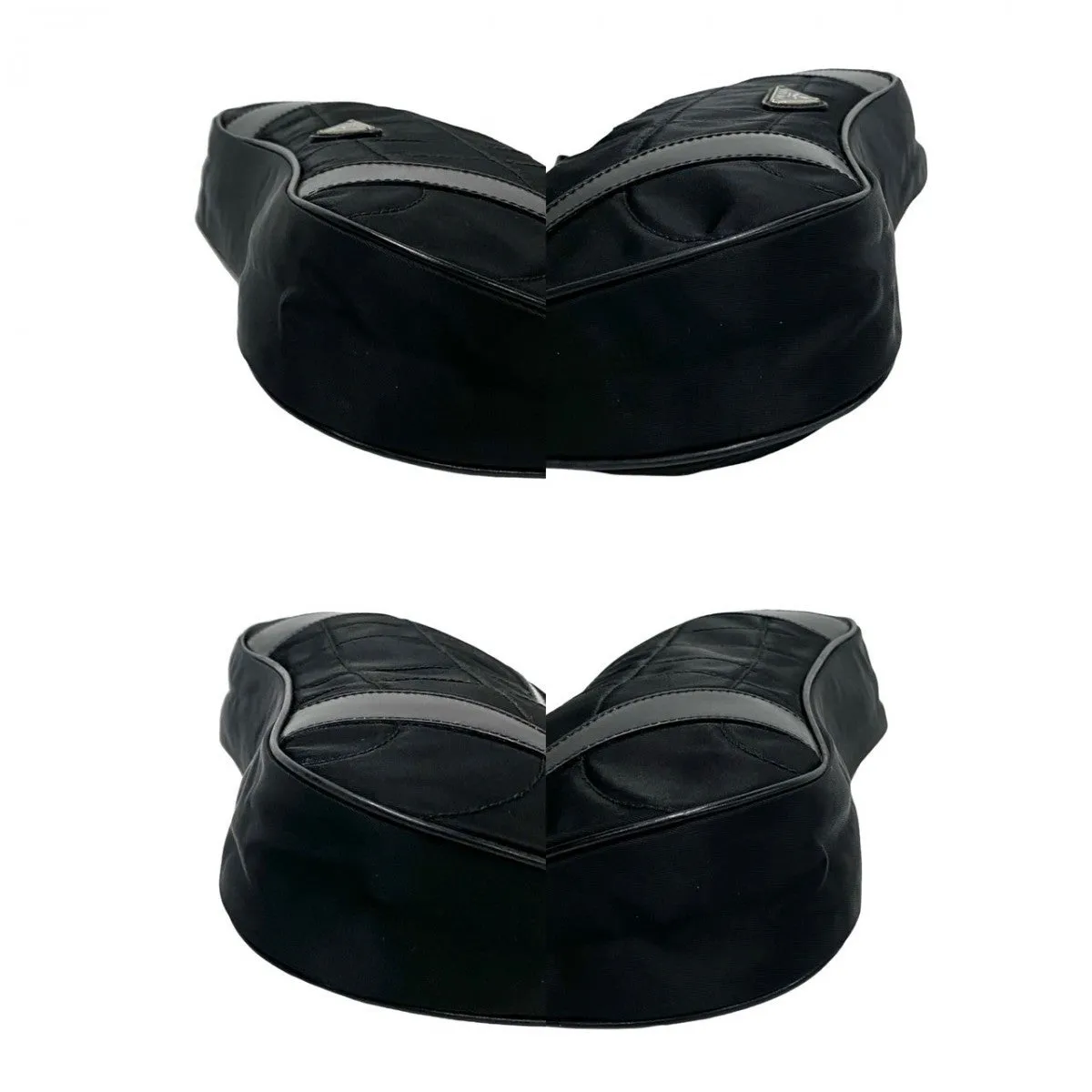 PRADA Shoulder Bag leather black