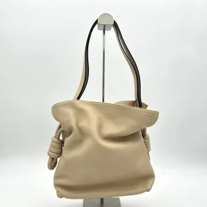 Pre-owned Loewe  Flamenco Knot Leather Shoulder Bag ITSPKVHXQRD9