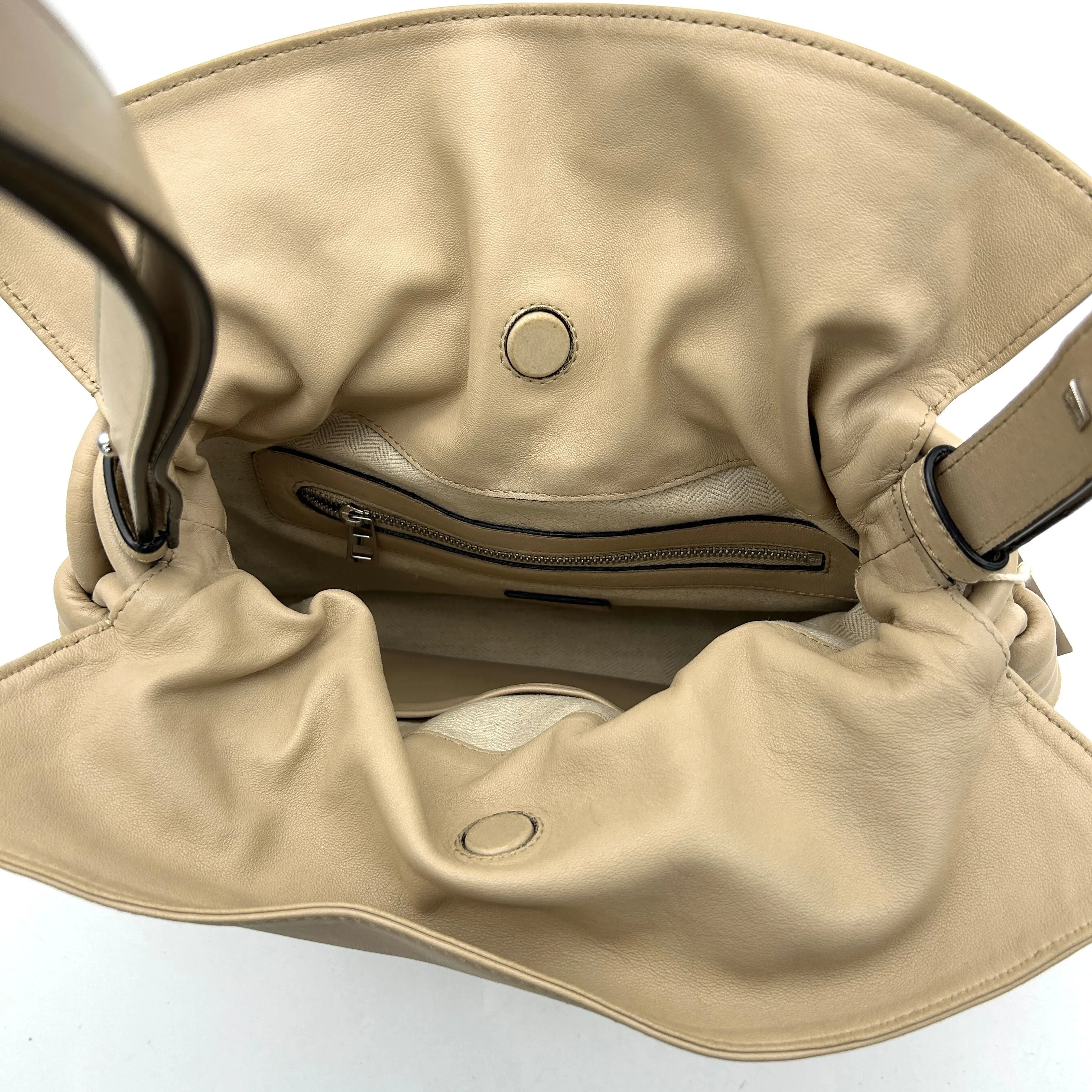 Pre-owned Loewe  Flamenco Knot Leather Shoulder Bag ITSPKVHXQRD9