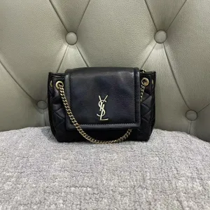 Preloved YSL Kate Bag Quilted Black Small Shoulder Bag