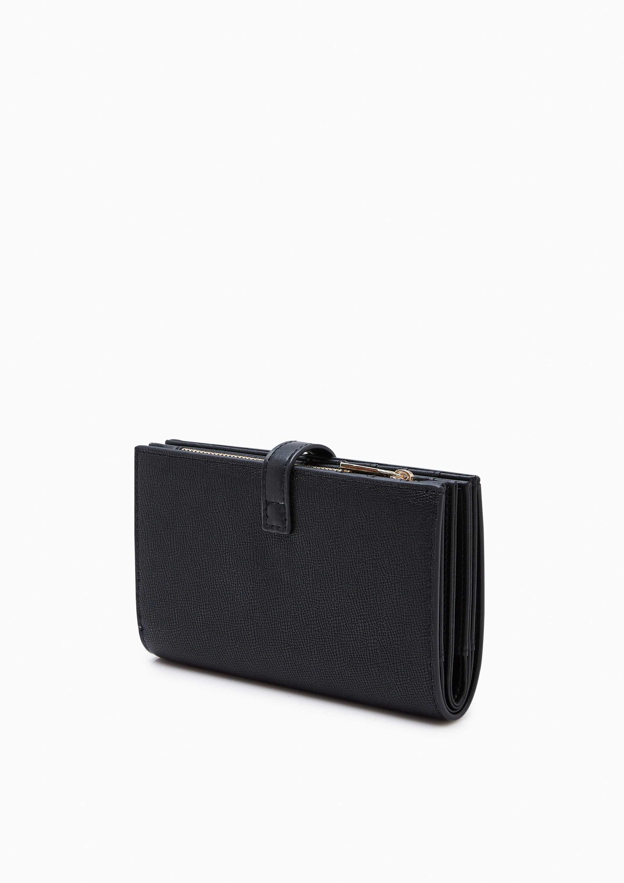Raff Pocket Long Wallet Black