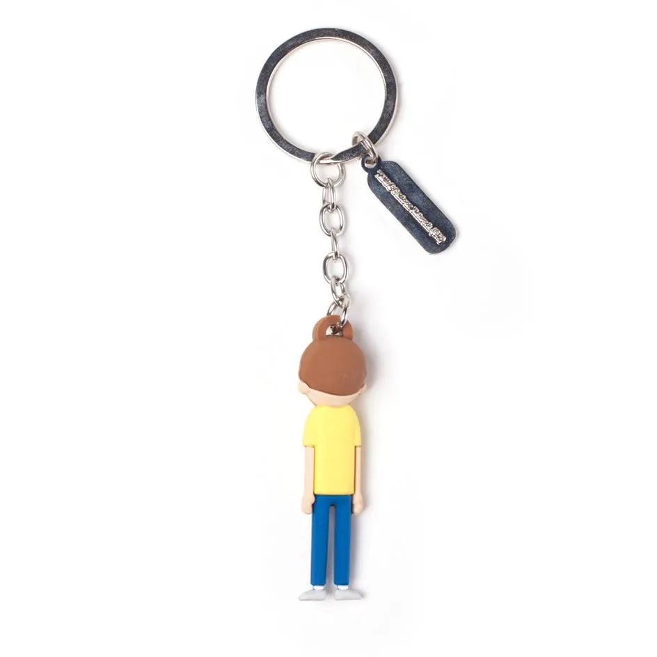 Rick and Morty - Morty Character 3D Rubber Key Chain
