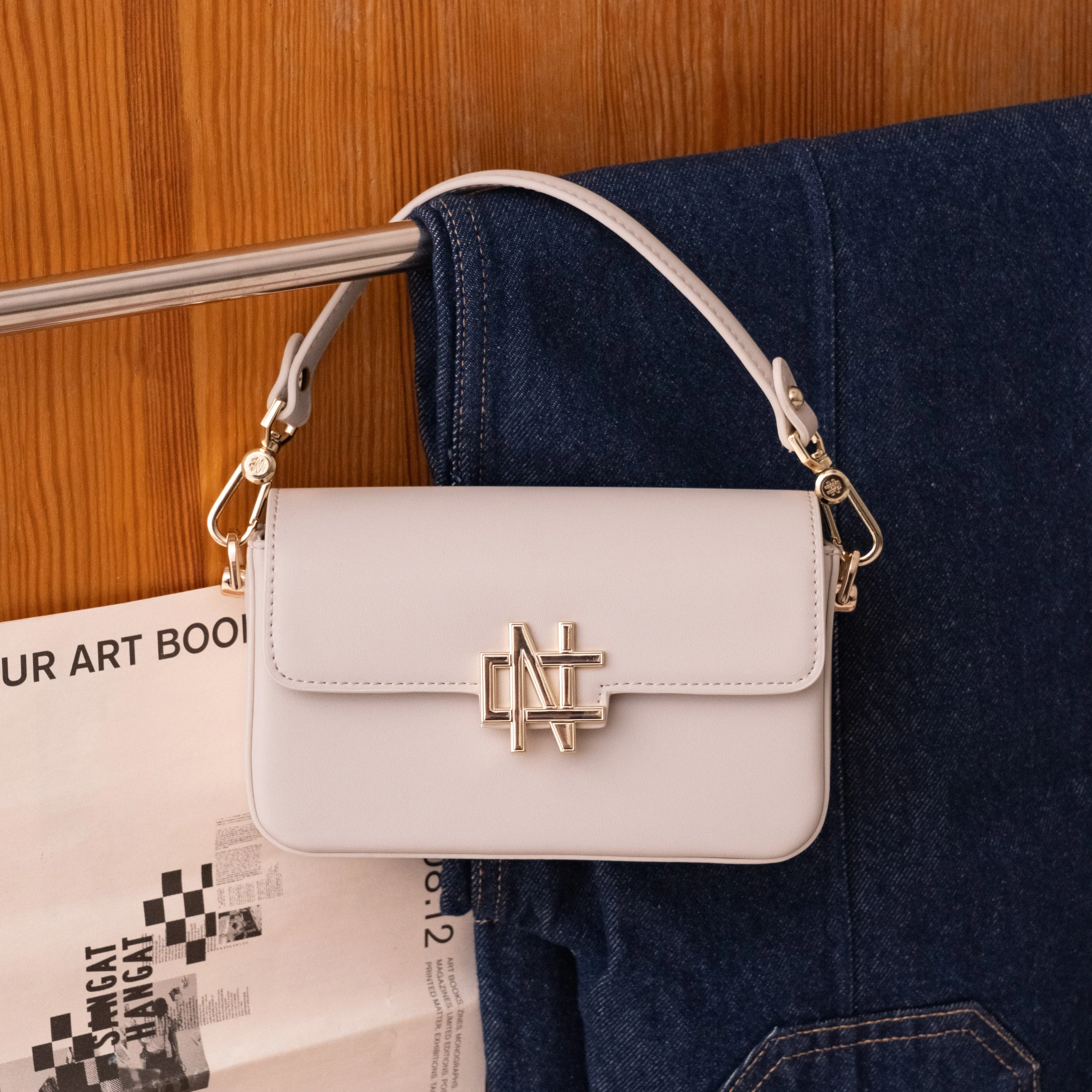 Rosalie Monogram Shoulder Bag