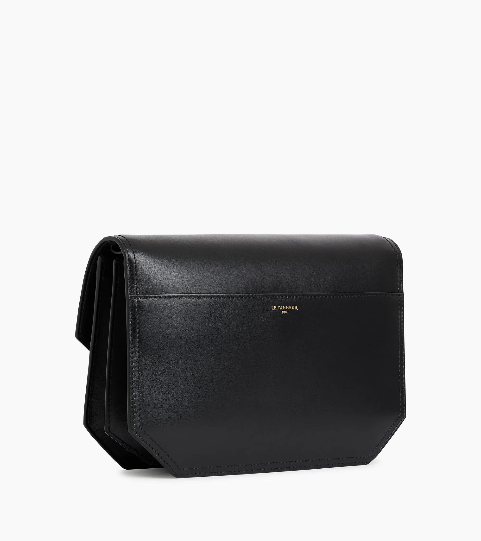 Rose medium smooth leather crossbody bag
