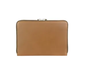 SALVATORE FERRAGAMO Gancio Men's 686773 Brown Zippered Continental Wallet