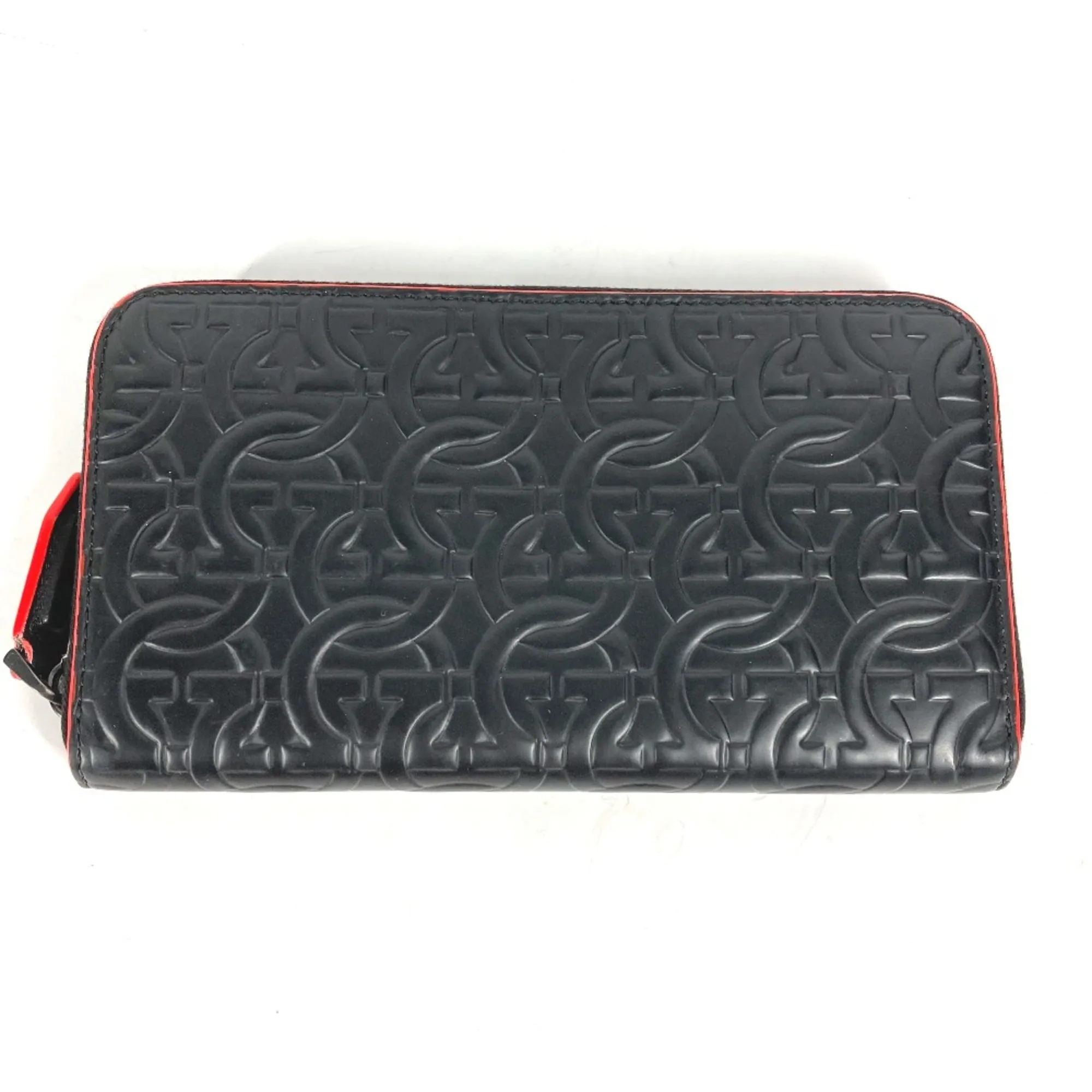Salvatore Ferragamo  Leather Long Wallet (Bi-Fold) (Pre-Owned)