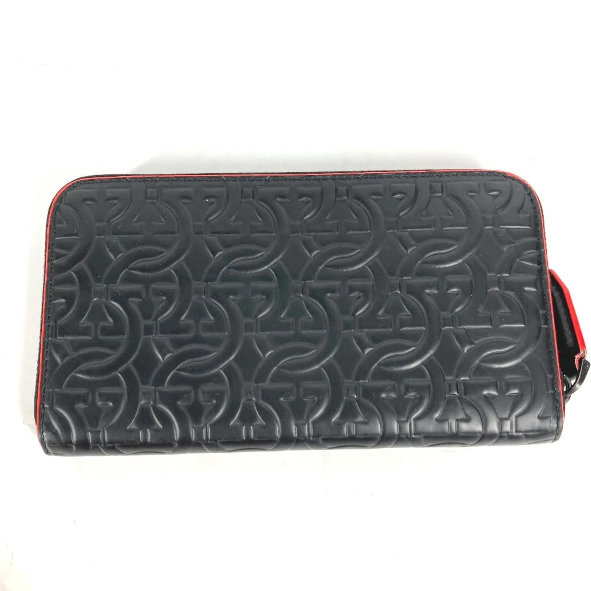 Salvatore Ferragamo  Leather Long Wallet (Bi-Fold) (Pre-Owned)