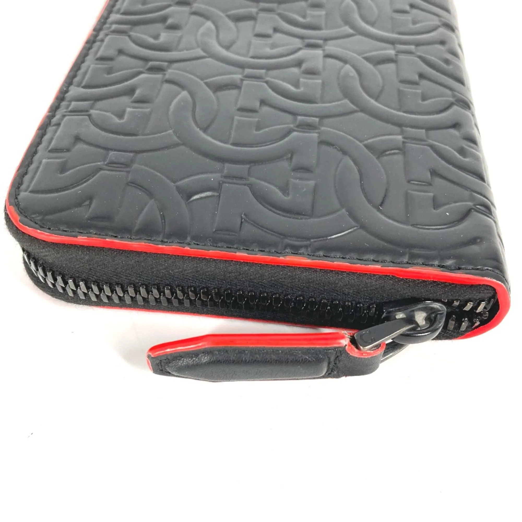 Salvatore Ferragamo  Leather Long Wallet (Bi-Fold) (Pre-Owned)