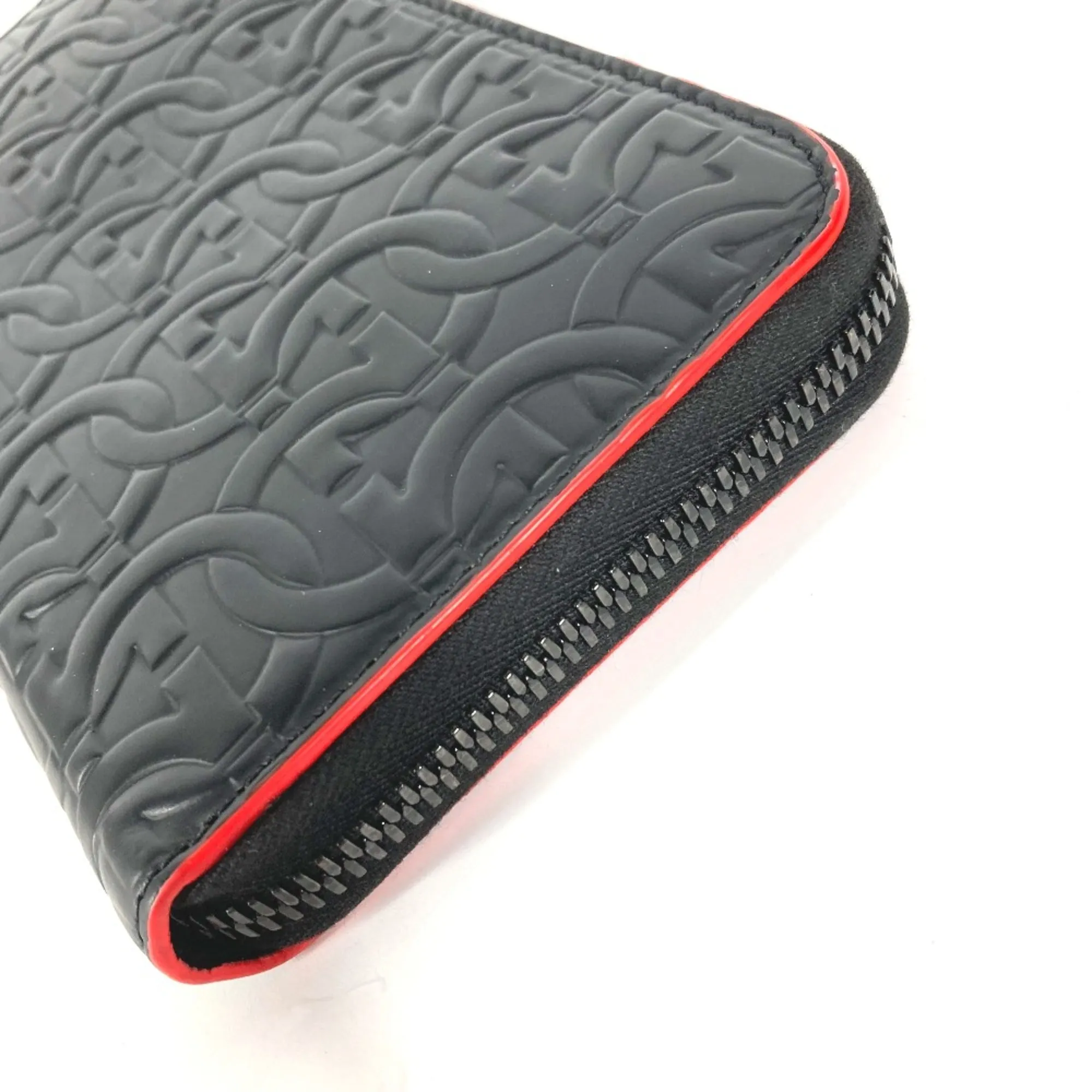 Salvatore Ferragamo  Leather Long Wallet (Bi-Fold) (Pre-Owned)