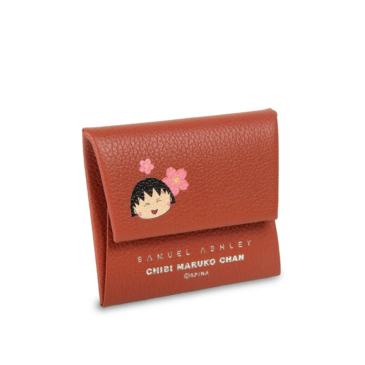 Samuel Ashley x Chibi Maruko Chan Leather Coin Case