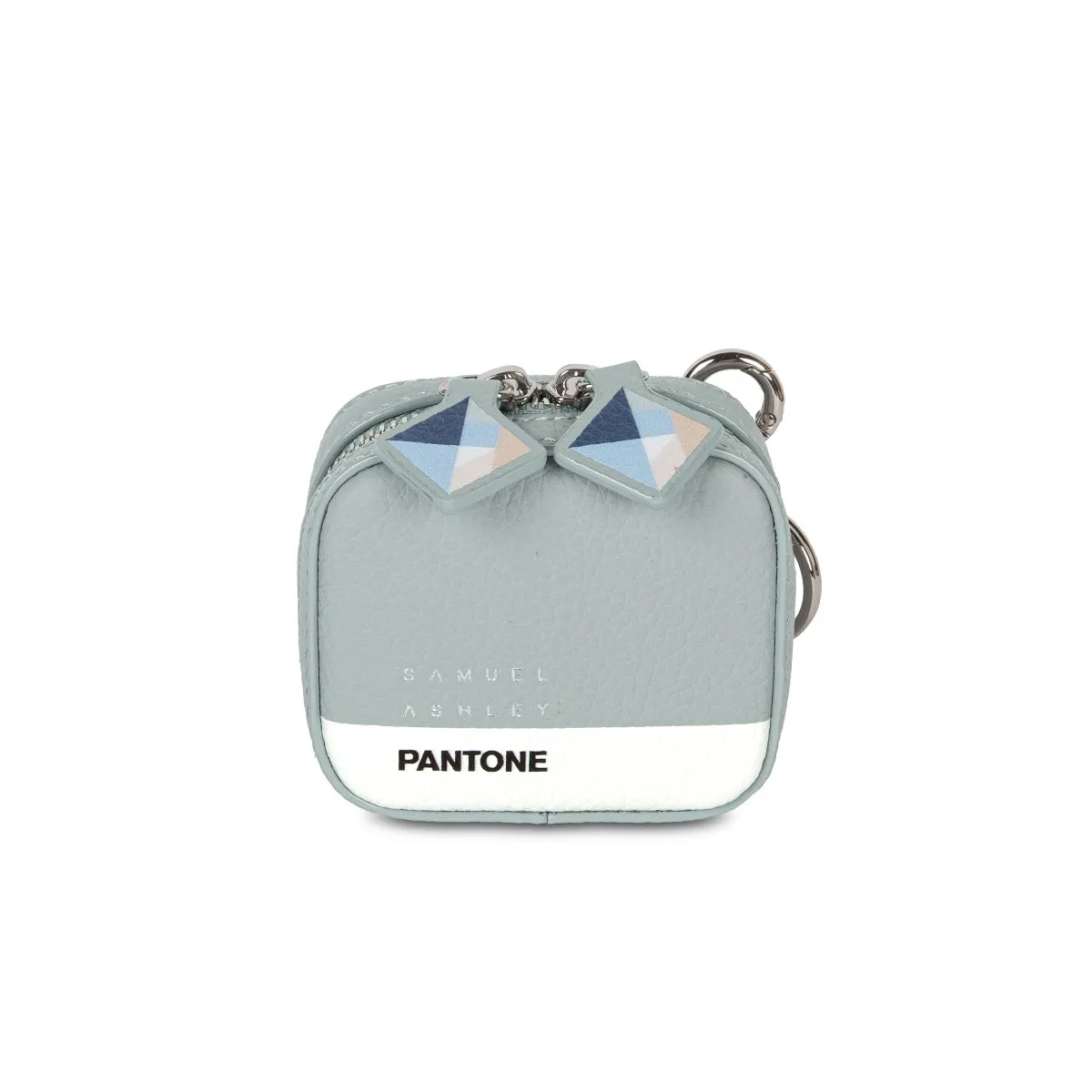 Samuel Ashley x Pantone Leather Key Chain Pouch