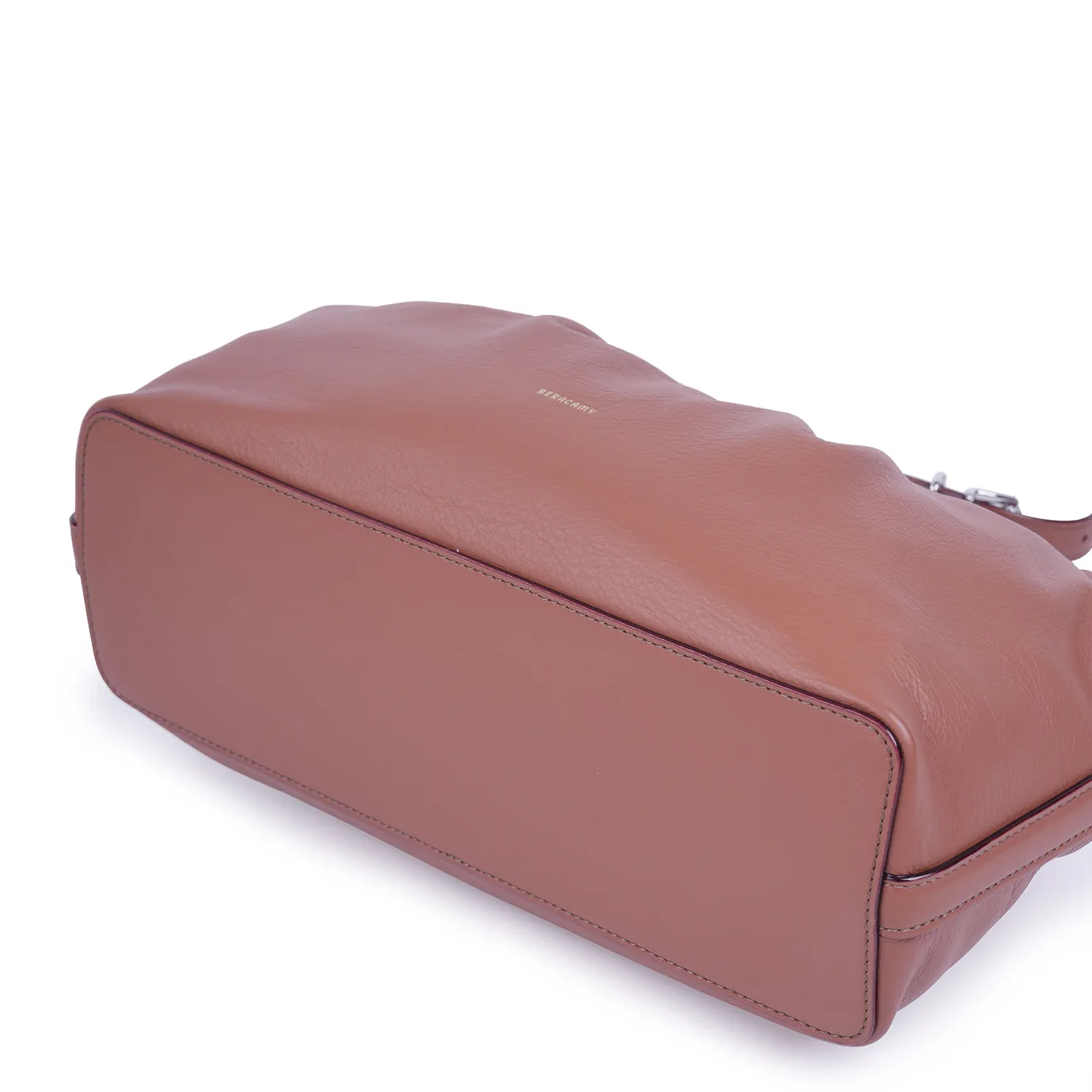 Scrunchie Zip Shoulder Bag - Coconut