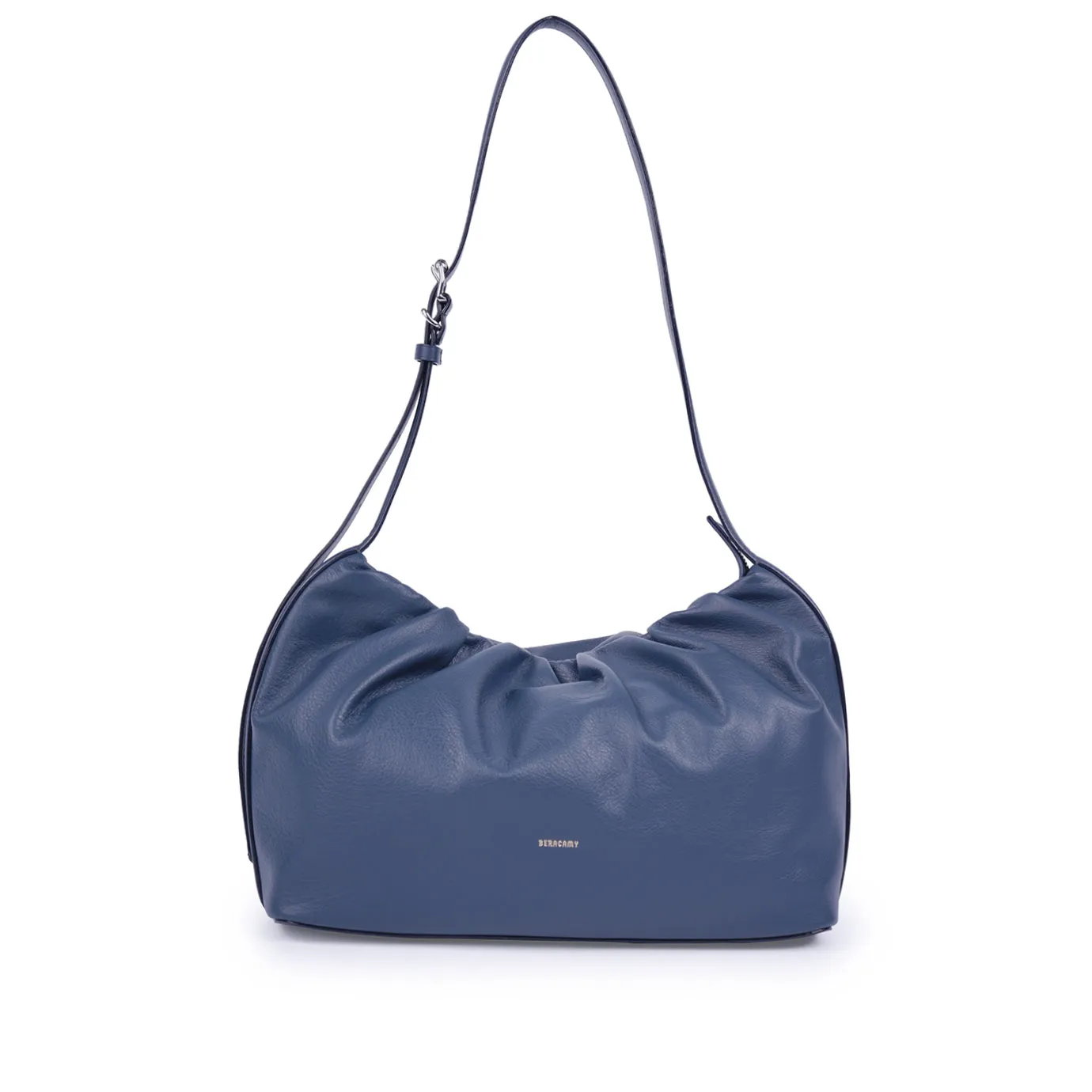 Scrunchie Zip Shoulder Bag - Moonlight