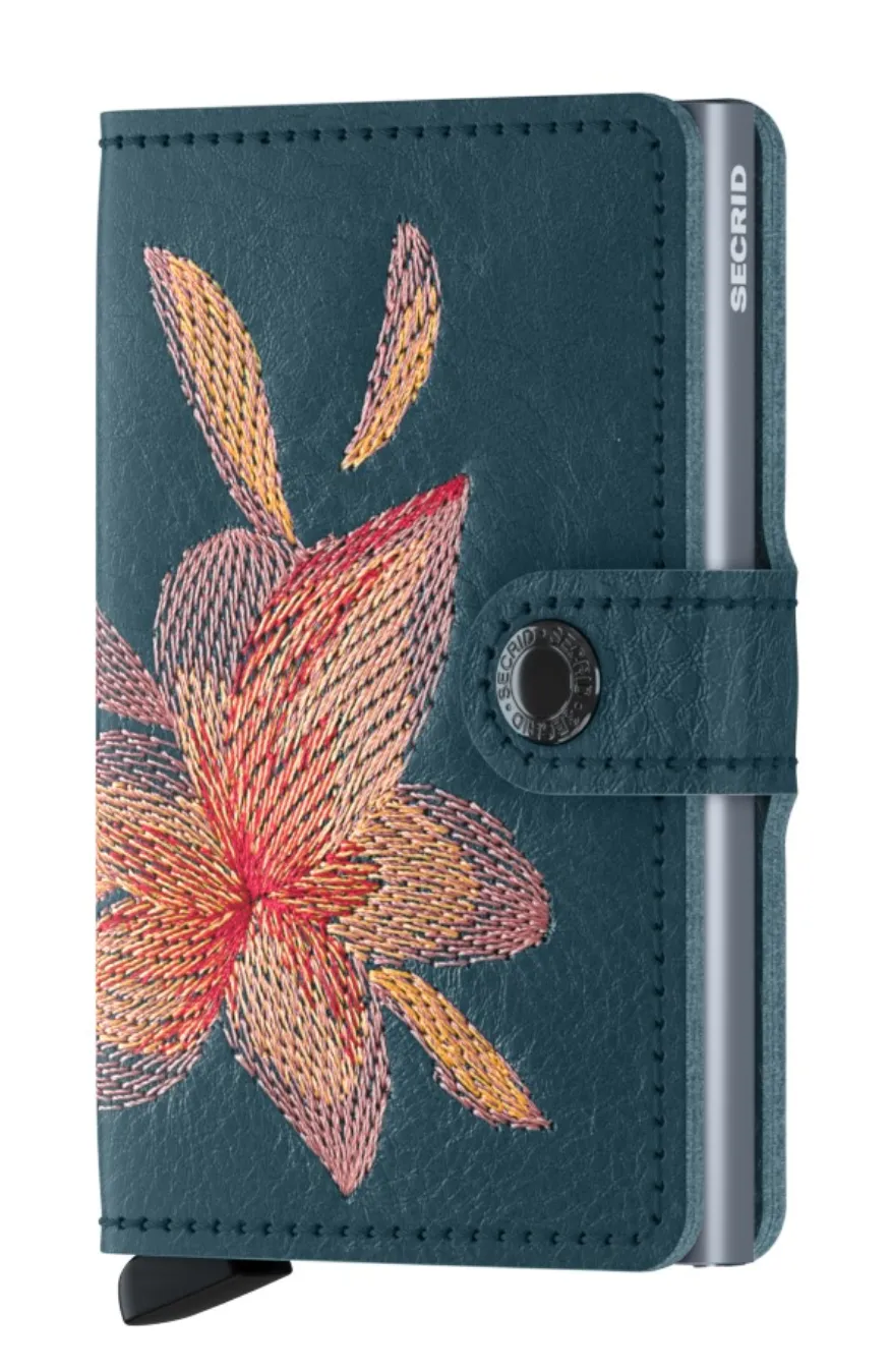 Secrid Magnolia Stitch Mini Wallet